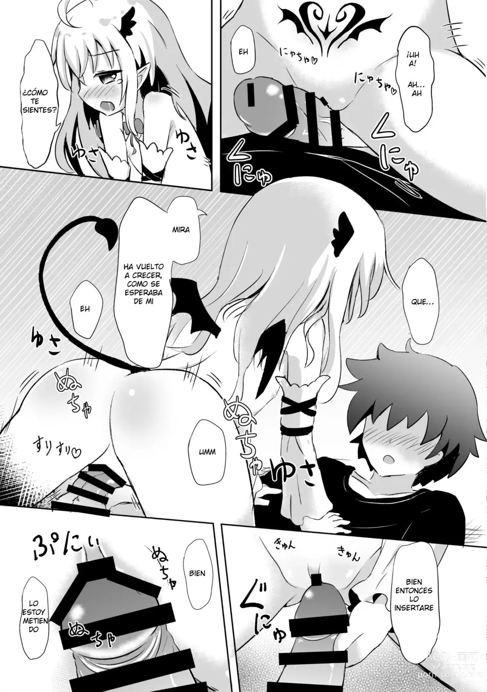 Page 12 of doujinshi Succubus-chan Shoukan Shitemimashita