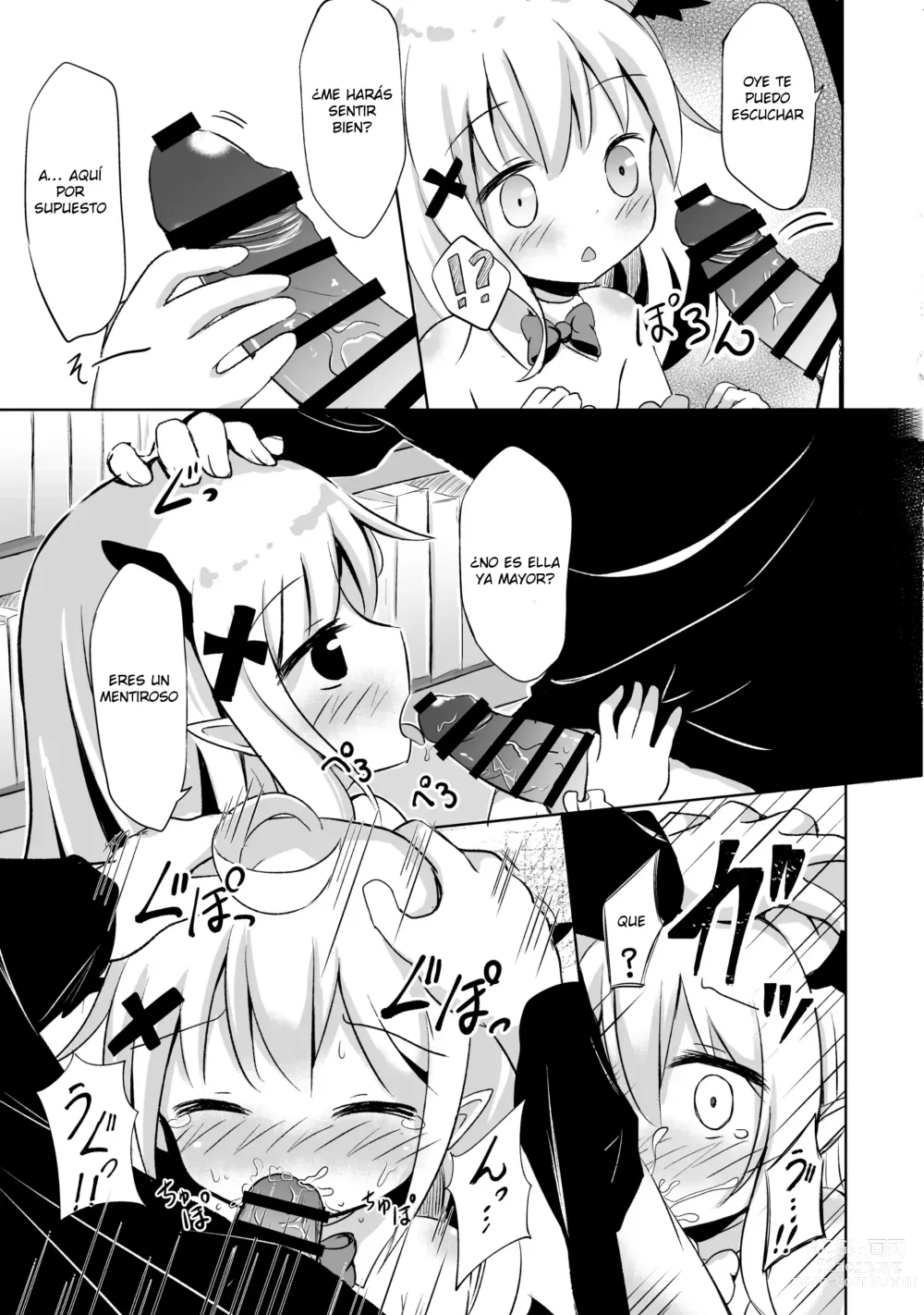 Page 8 of doujinshi Succubus-chan Shoukan Shitemimashita