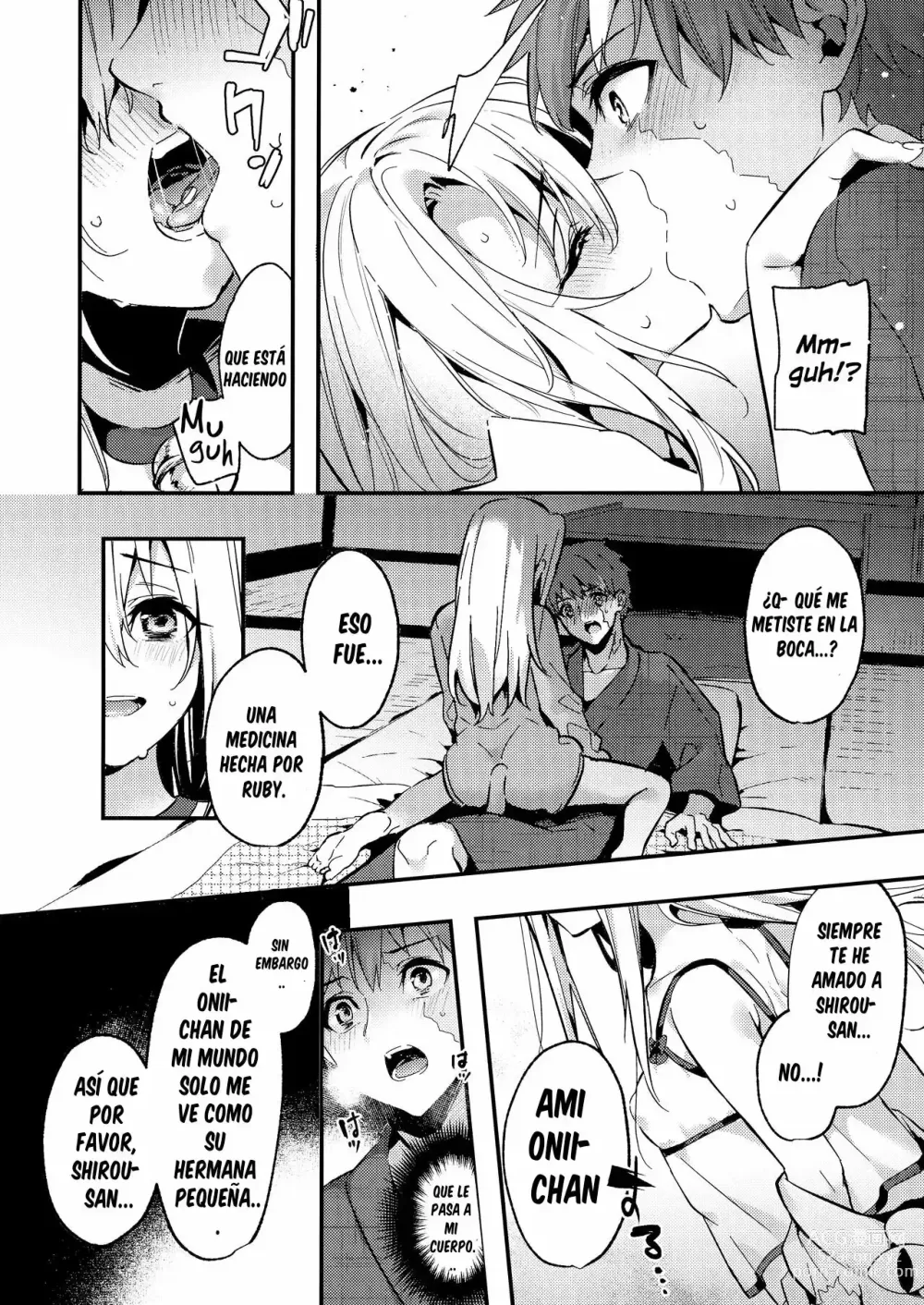 Page 5 of doujinshi Onii-chan, Illya to Shiyo?