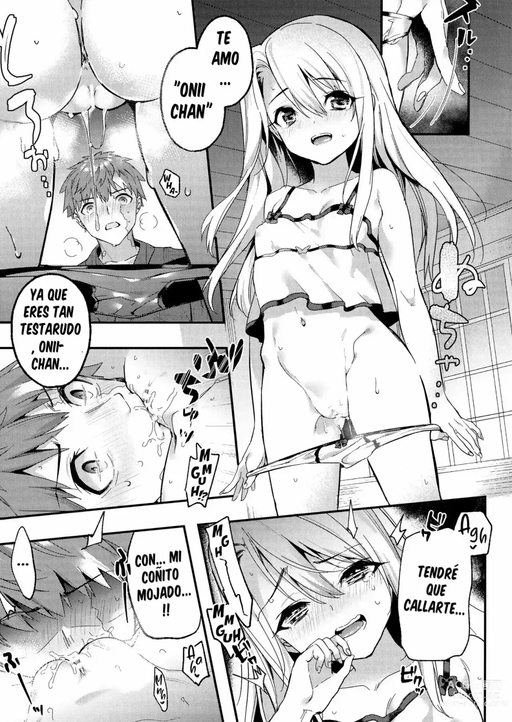 Page 8 of doujinshi Onii-chan, Illya to Shiyo?