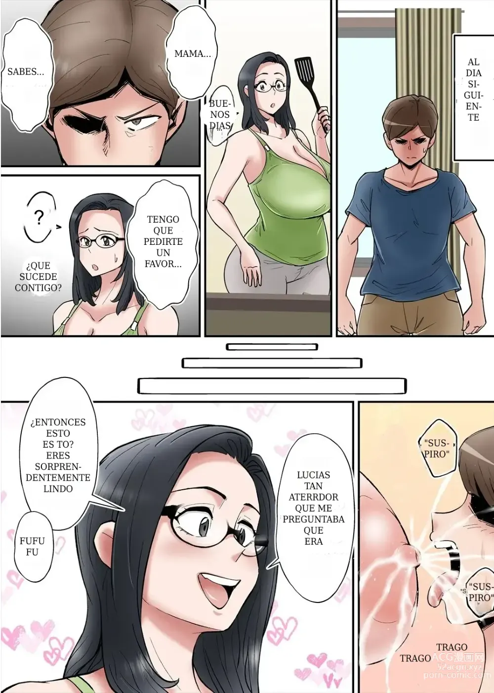 Page 8 of doujinshi Facinado por los Grandes Pechos de mi Madre