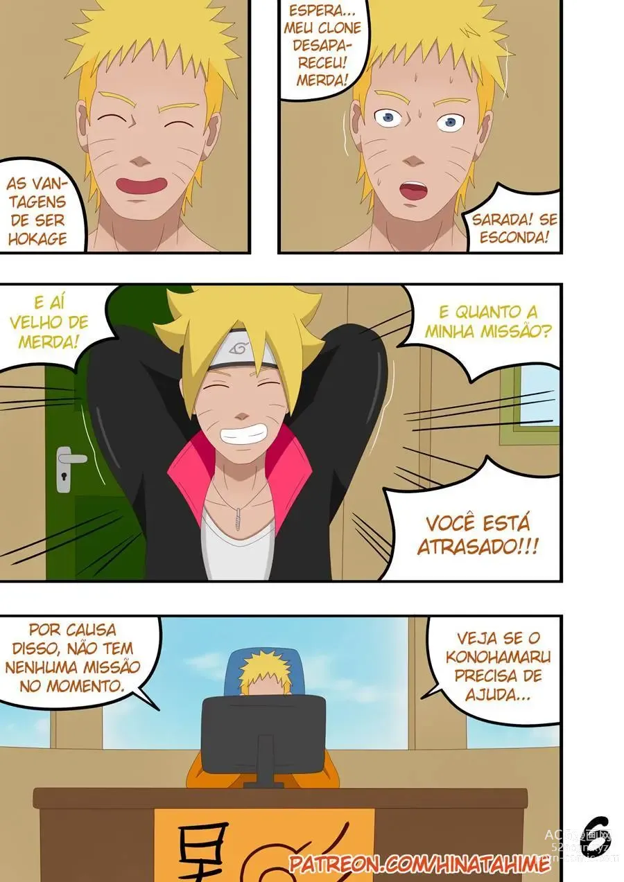 Page 7 of doujinshi Aventuras sexuais da família Uzumaki Hinata Hime