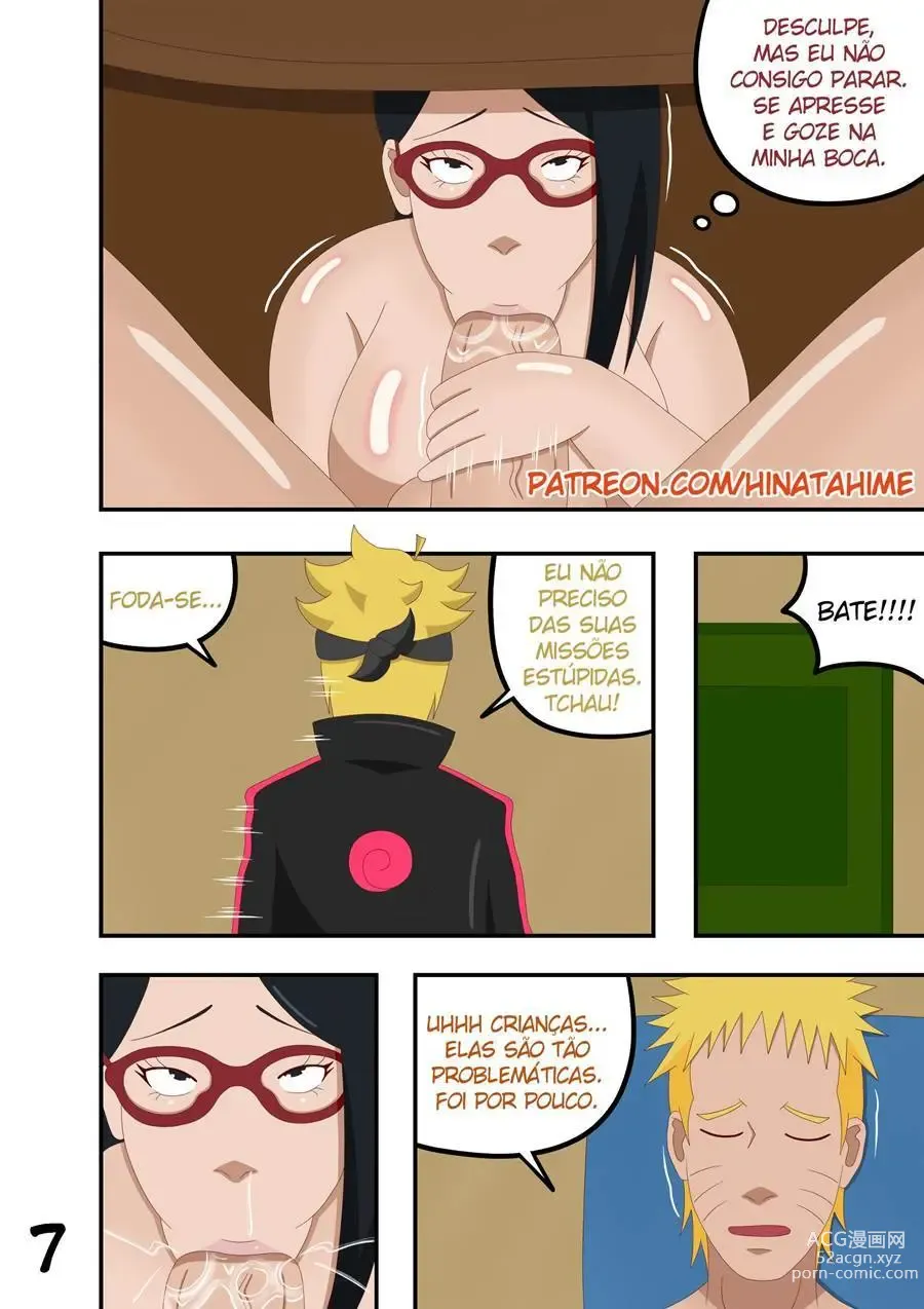 Page 8 of doujinshi Aventuras sexuais da família Uzumaki Hinata Hime