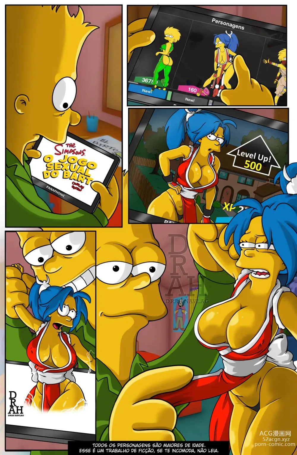 Page 2 of doujinshi O Jogo Sexual de Bart