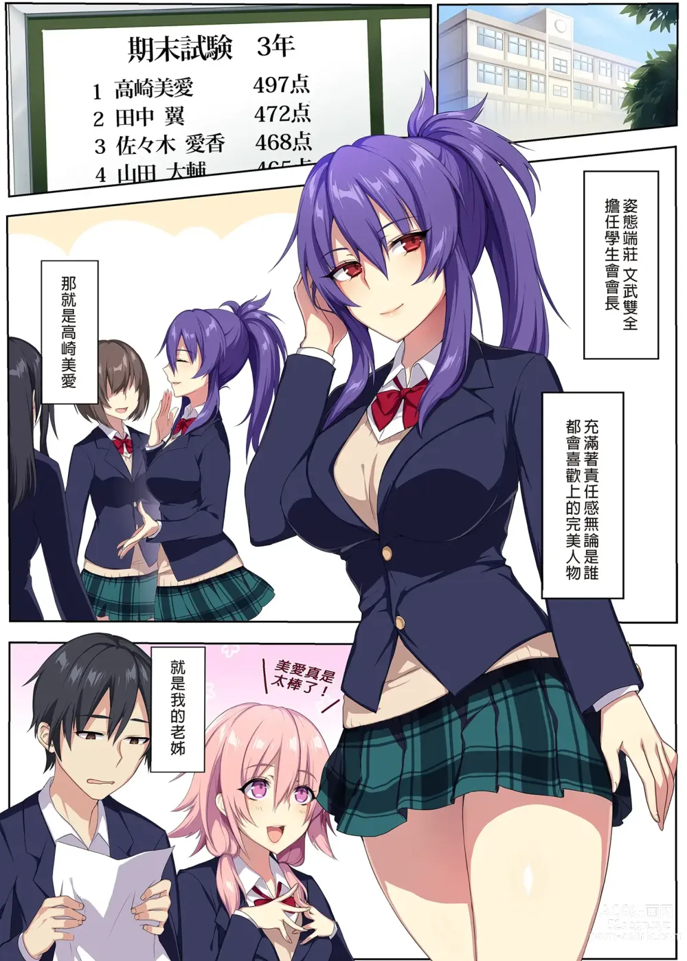 Page 3 of doujinshi Kyousei Renai Ore to Ane  no Yuganda Kankei