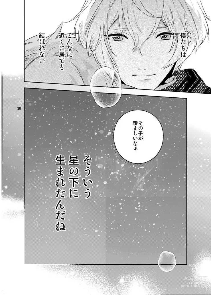 Page 33 of doujinshi Hoshi no shita de