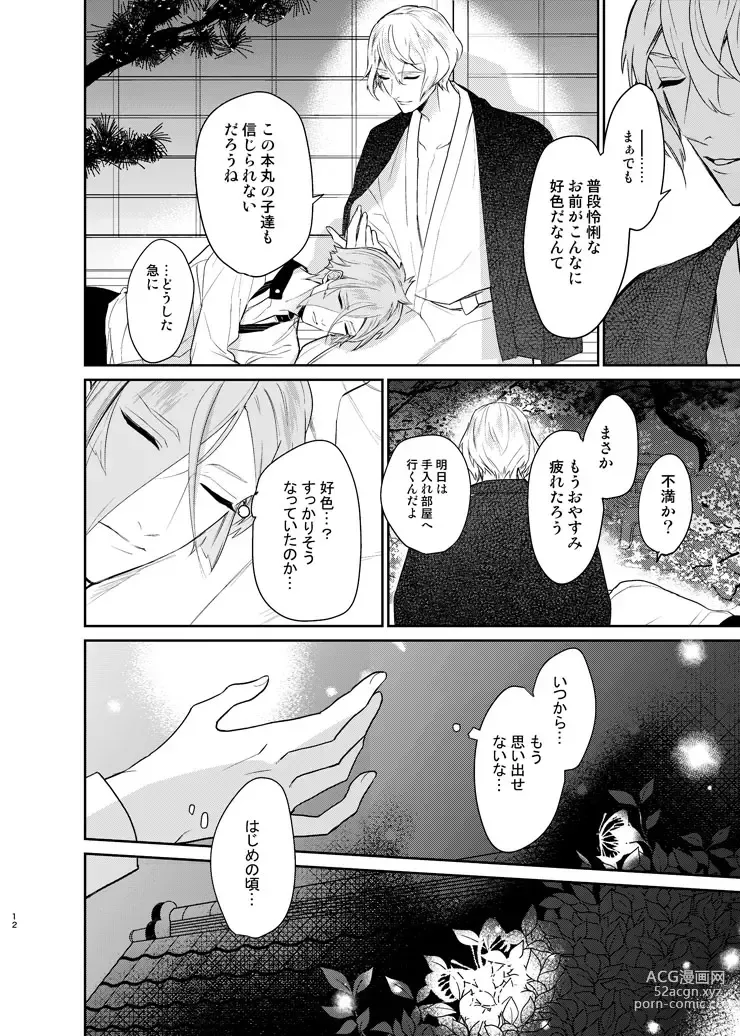 Page 9 of doujinshi Koyoi sendome no shoya o