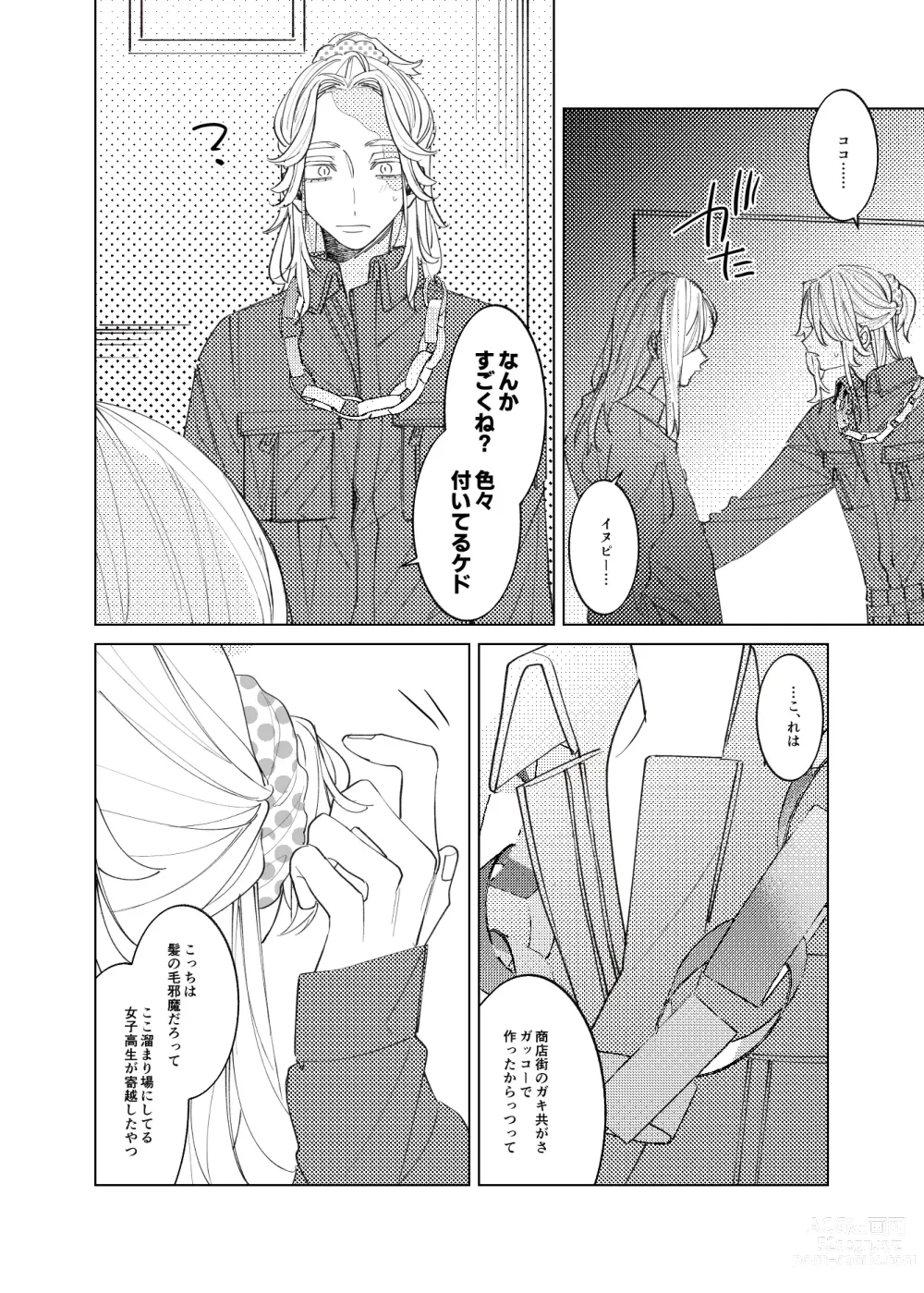 Page 9 of doujinshi Tsuisou to taiya no refrain