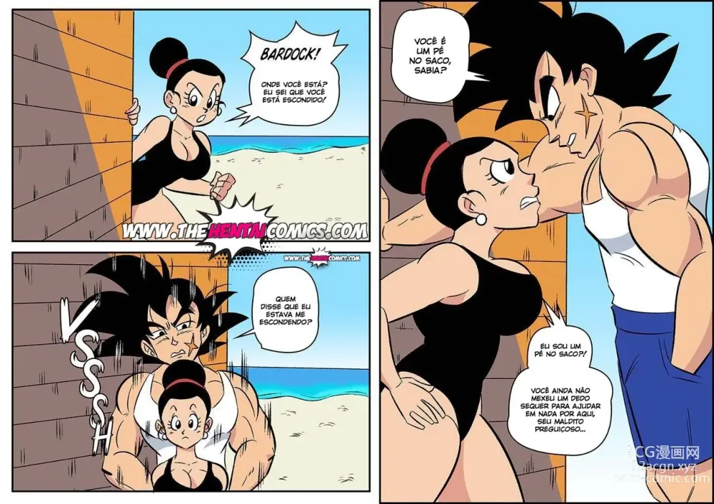 Page 5 of doujinshi funsexydragonball Summer Paradise 1 e 2 Bulma rei vegeta Chichi Bardock