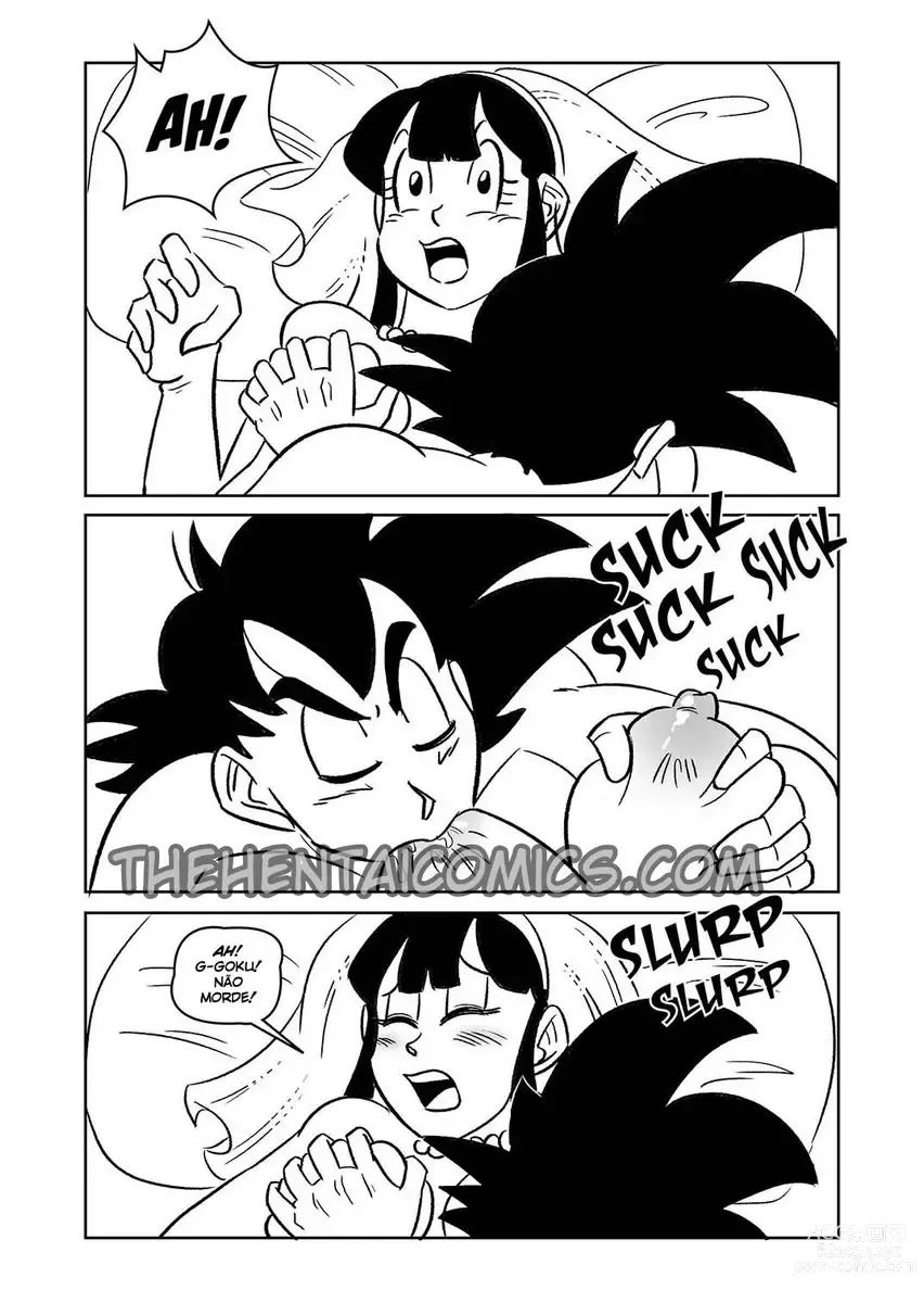 Page 12 of doujinshi funsexydb Goku e Chichi Lua de mel