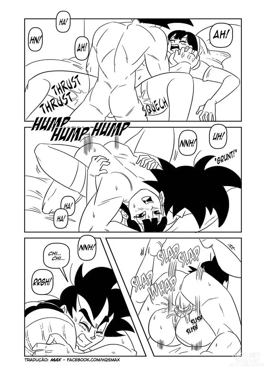 Page 16 of doujinshi funsexydb Goku e Chichi Lua de mel