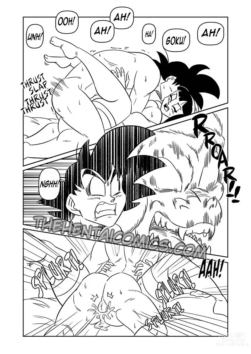 Page 17 of doujinshi funsexydb Goku e Chichi Lua de mel