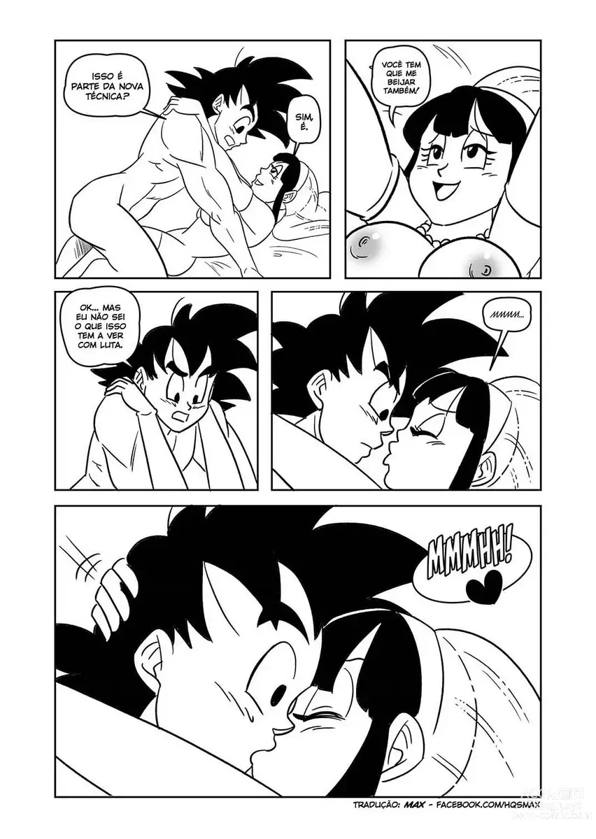 Page 9 of doujinshi funsexydb Goku e Chichi Lua de mel