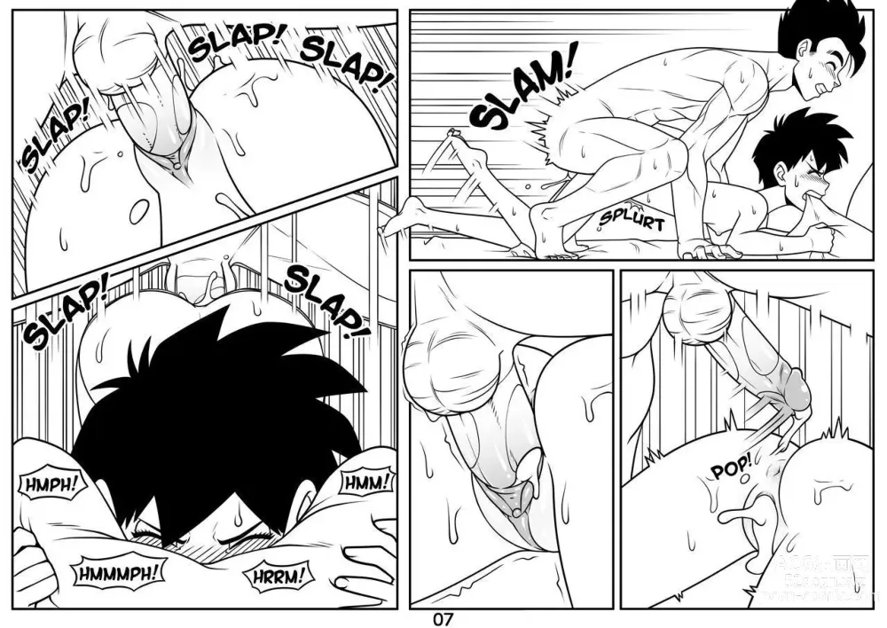 Page 8 of doujinshi Dragon Ball  Z GOHAN CHICHI VIDEL HENTAI incognitymous