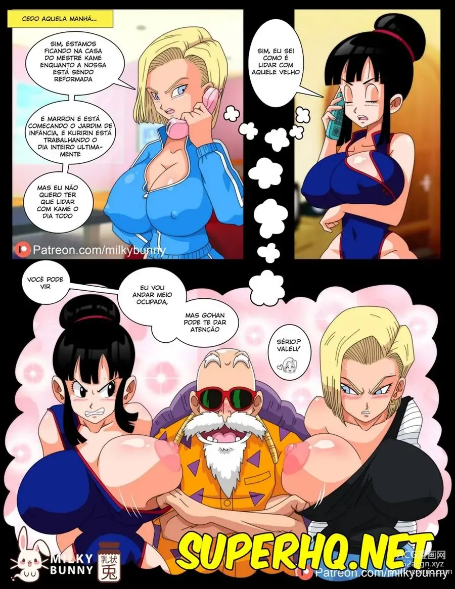 Page 2 of doujinshi Dragon Ball Z, Gohan Conquer - MILKYBUNNY portuguese