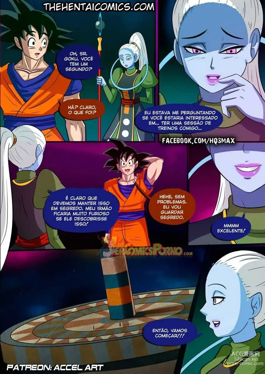 Page 3 of doujinshi Goku e Vados No Treinamento Sexual