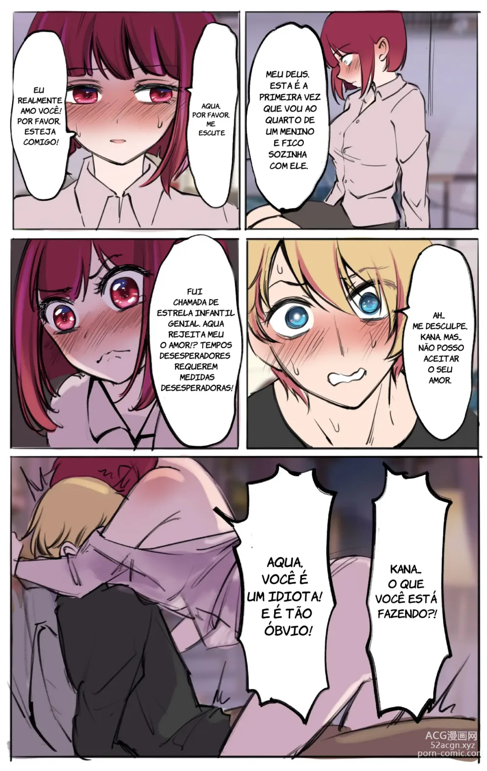 Page 6 of doujinshi Oshi no ko segredos de uma idol