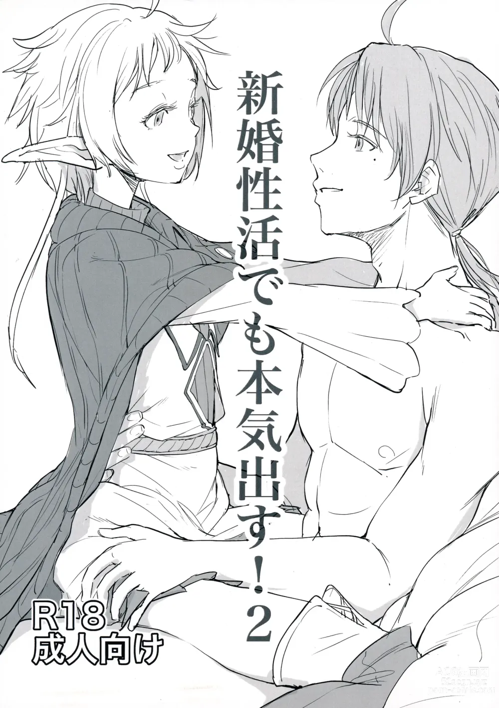 Page 1 of doujinshi 新婚性活でも本気出す2