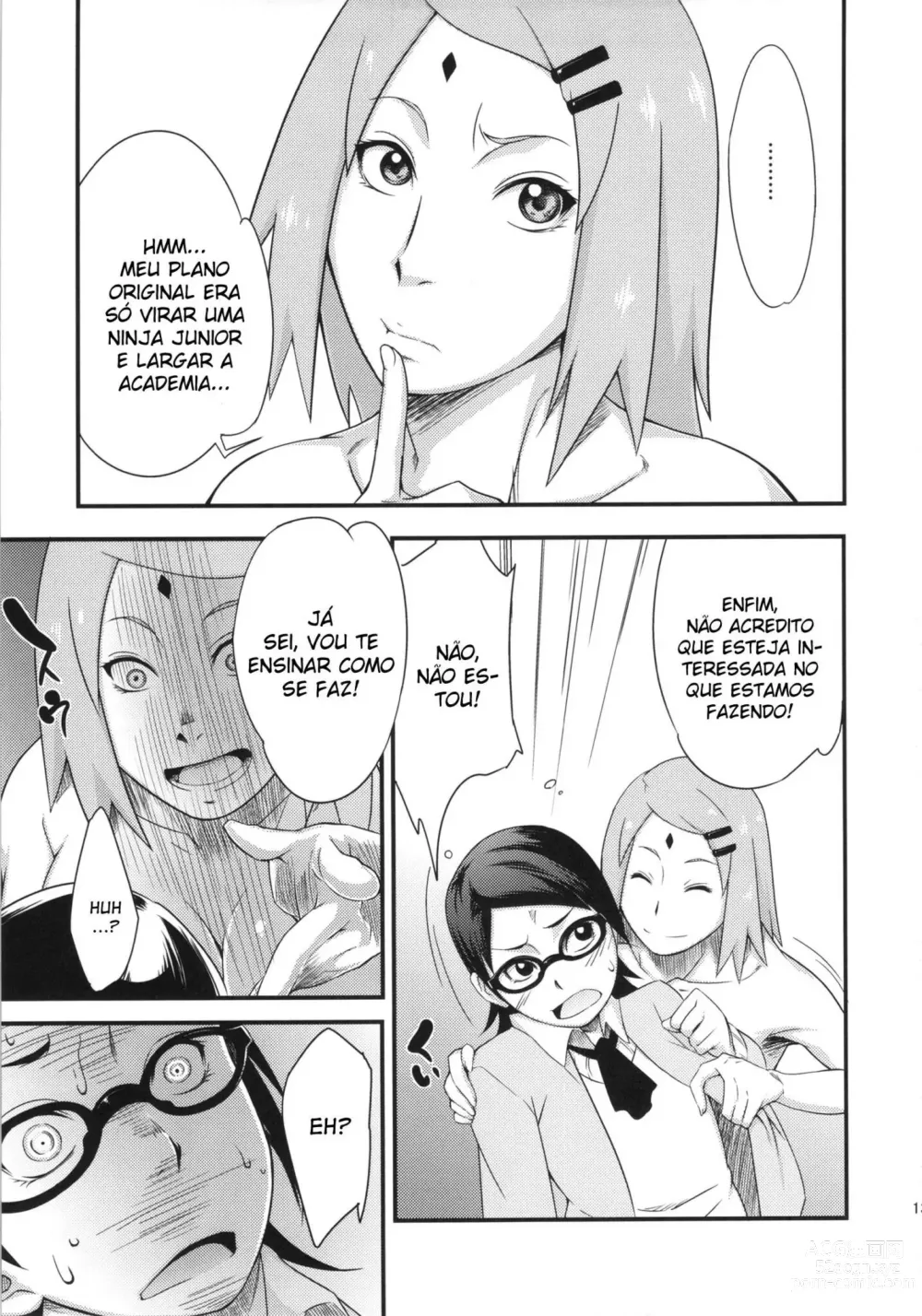 Page 11 of doujinshi Konoha-don Naruto e Sakura  sahara wataru