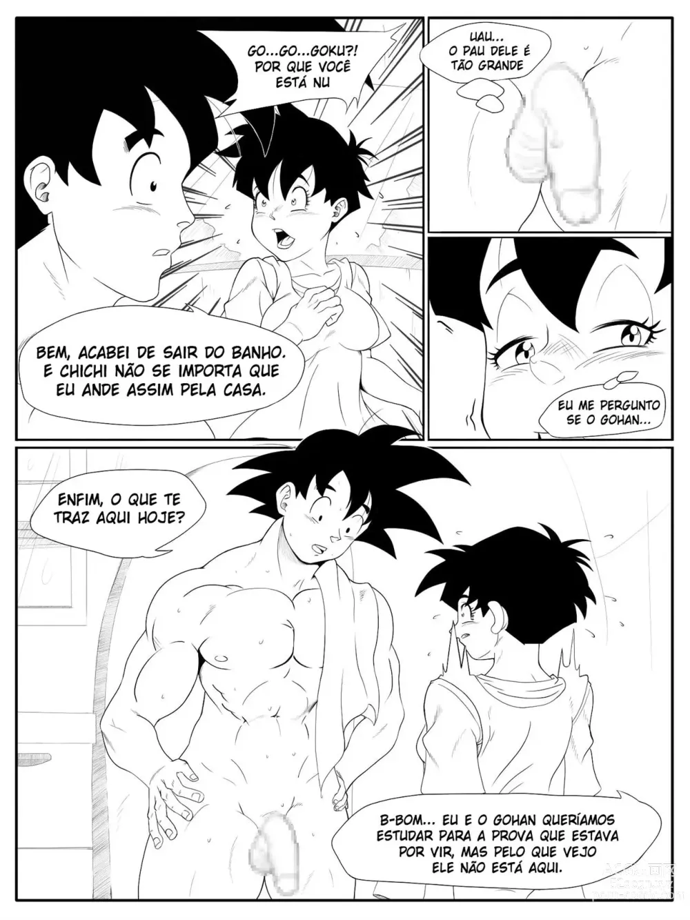 Page 5 of doujinshi Sloghy Goku e Videl treinamento