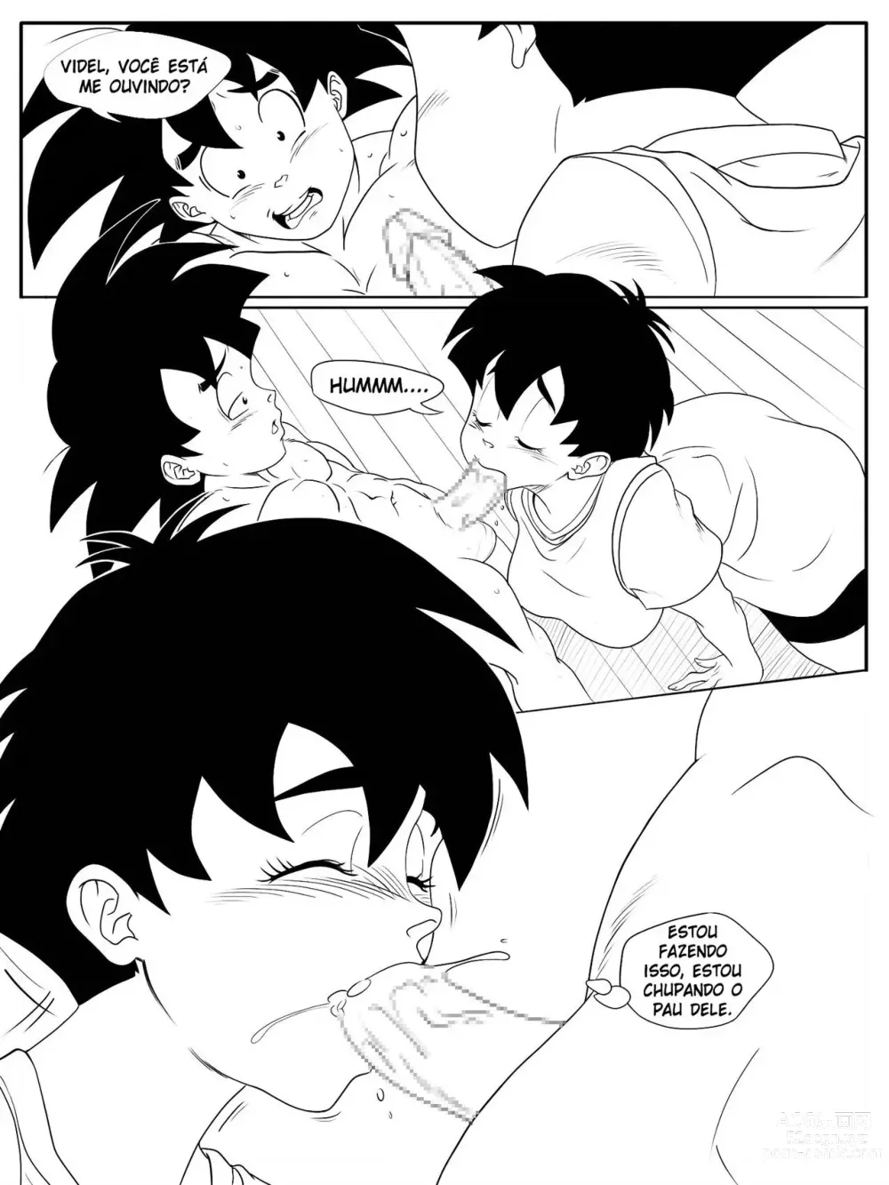 Page 9 of doujinshi Sloghy Goku e Videl treinamento