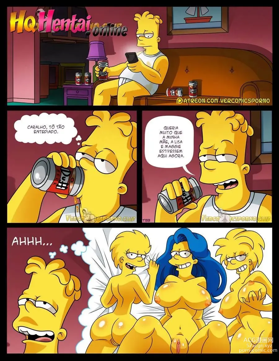 Page 2 of doujinshi croc milky_bunny The Simpsons - Bart comendo a ex