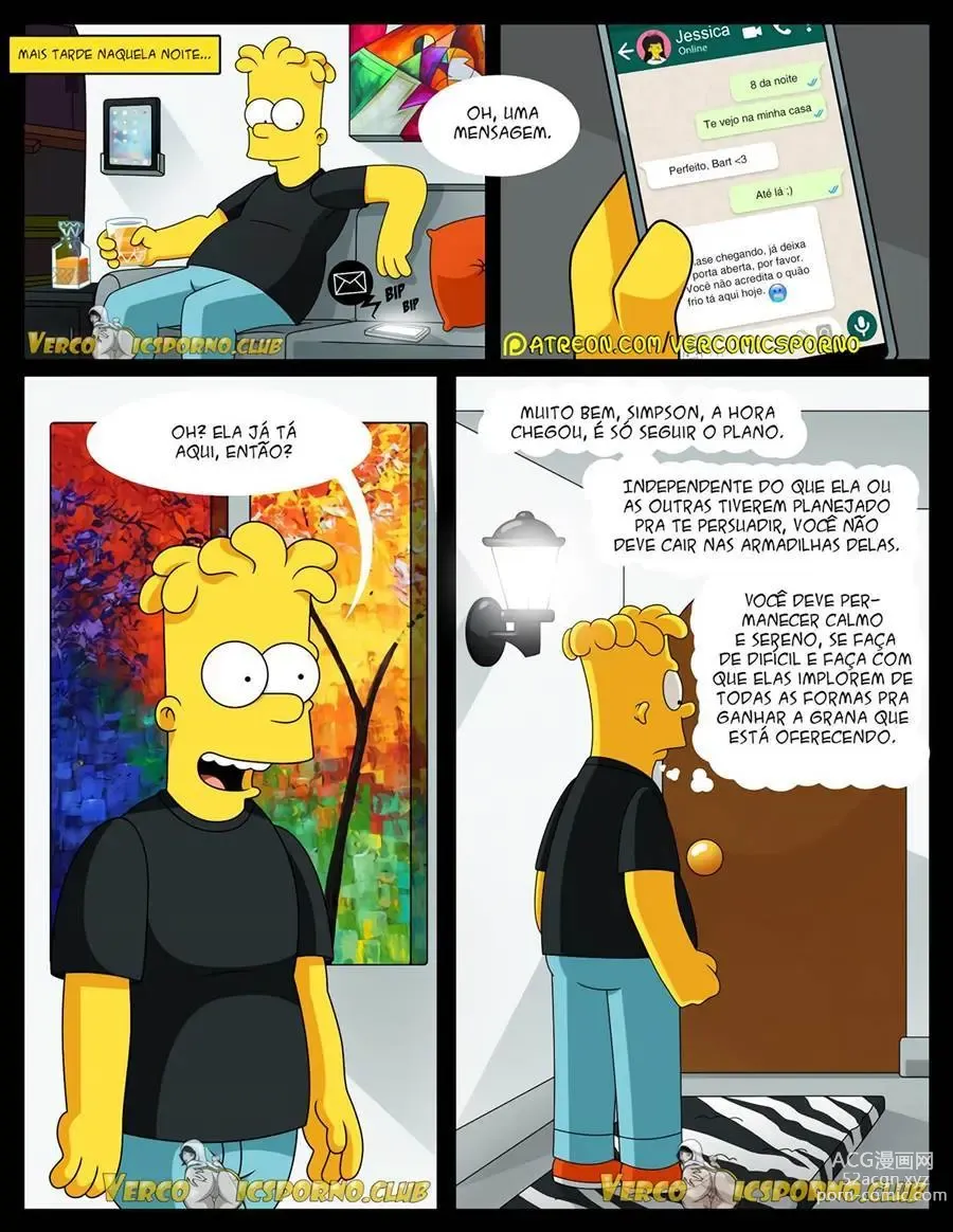 Page 14 of doujinshi croc milky_bunny The Simpsons - Bart comendo a ex