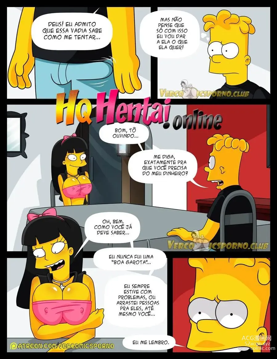 Page 19 of doujinshi croc milky_bunny The Simpsons - Bart comendo a ex