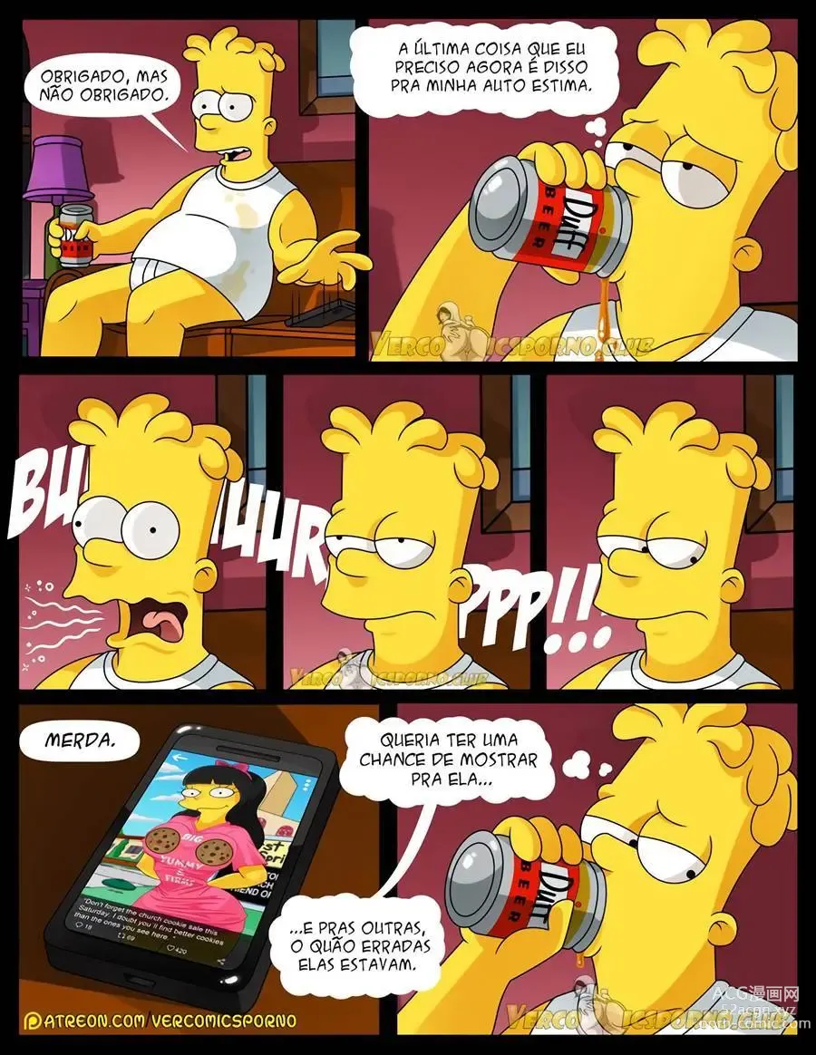 Page 6 of doujinshi croc milky_bunny The Simpsons - Bart comendo a ex