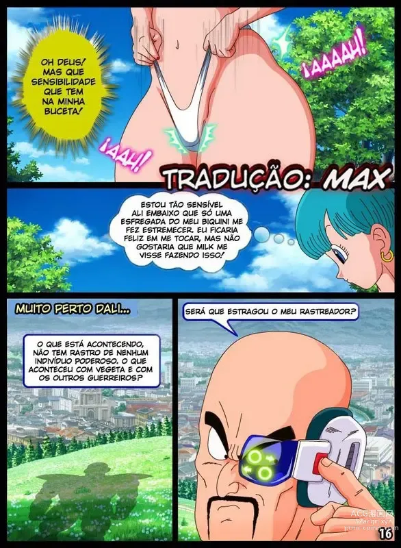 Page 16 of doujinshi Dragon Ball a vingança de Nappa