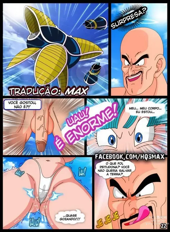 Page 22 of doujinshi Dragon Ball a vingança de Nappa