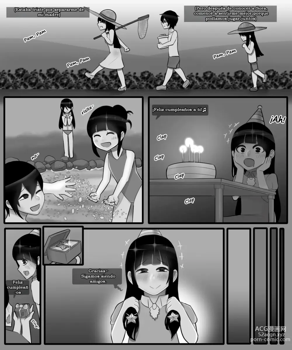 Page 3 of doujinshi La Historia de Cómo mi Amiga de la Infancia se Convirtió en la Amante de mmi Padre Parte 1