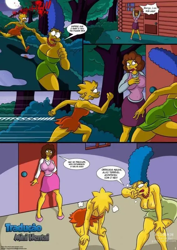 Page 3 of doujinshi Treehouse of Horror 02 e 03 - Simpsons Kogeikun