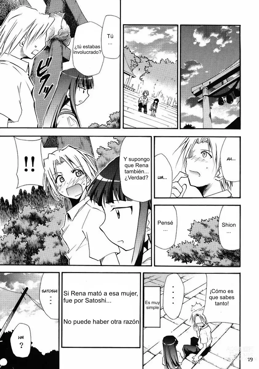 Page 16 of doujinshi Higurashi no Naku You ni