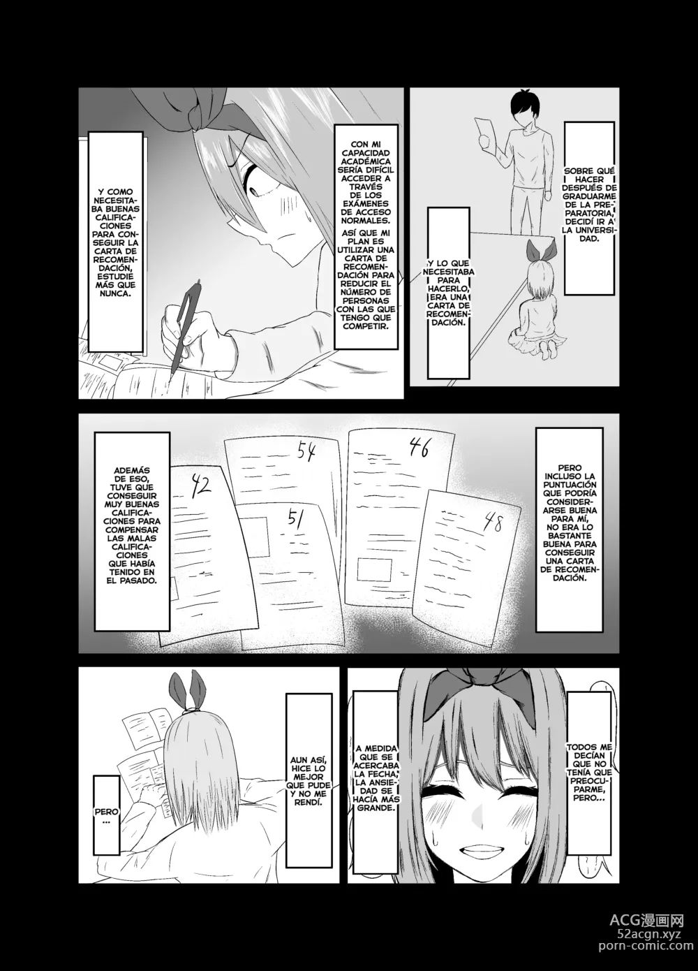 Page 2 of doujinshi Yotsuba ga ochiru Hanashi