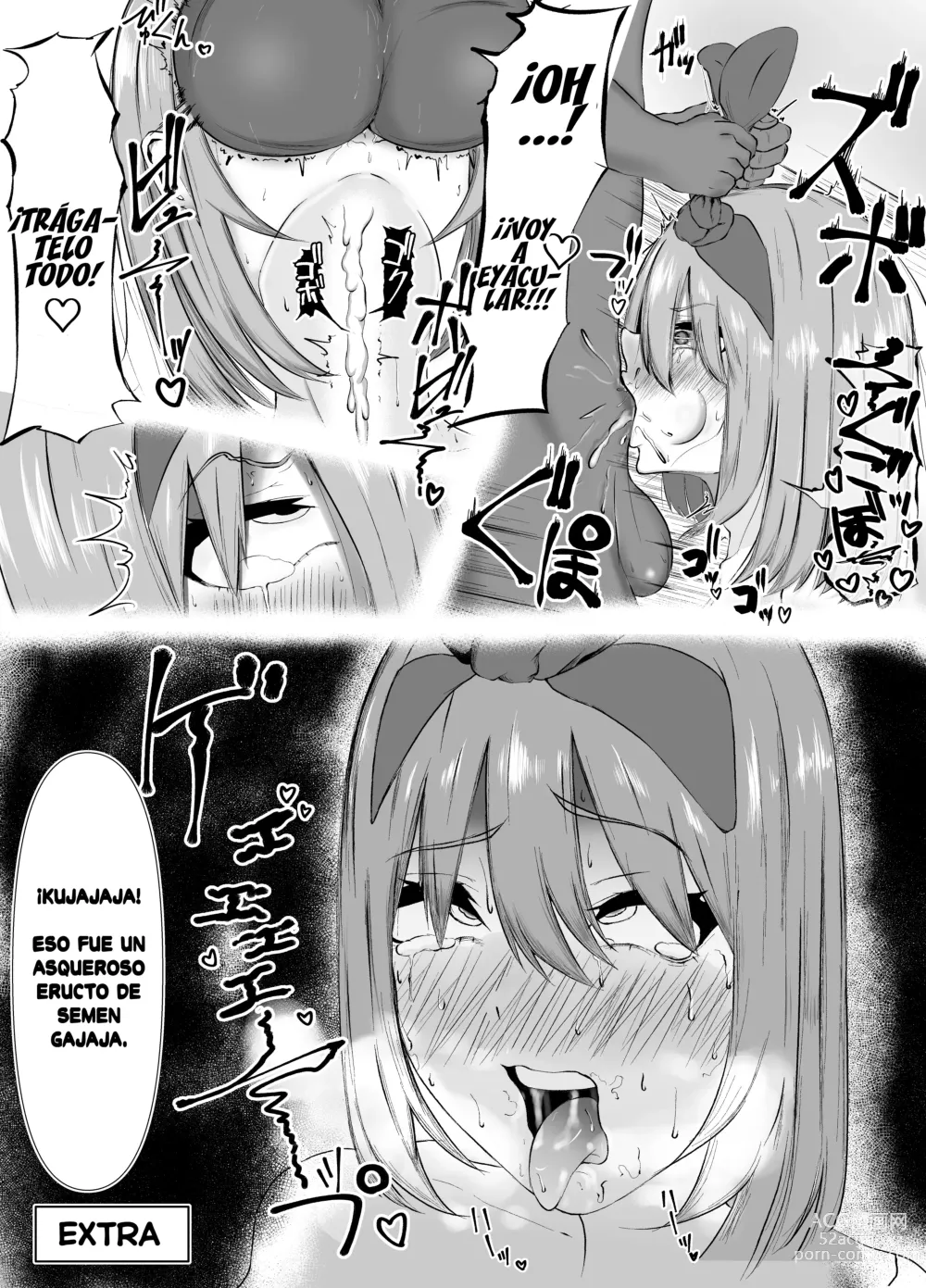 Page 34 of doujinshi Yotsuba ga ochiru Hanashi