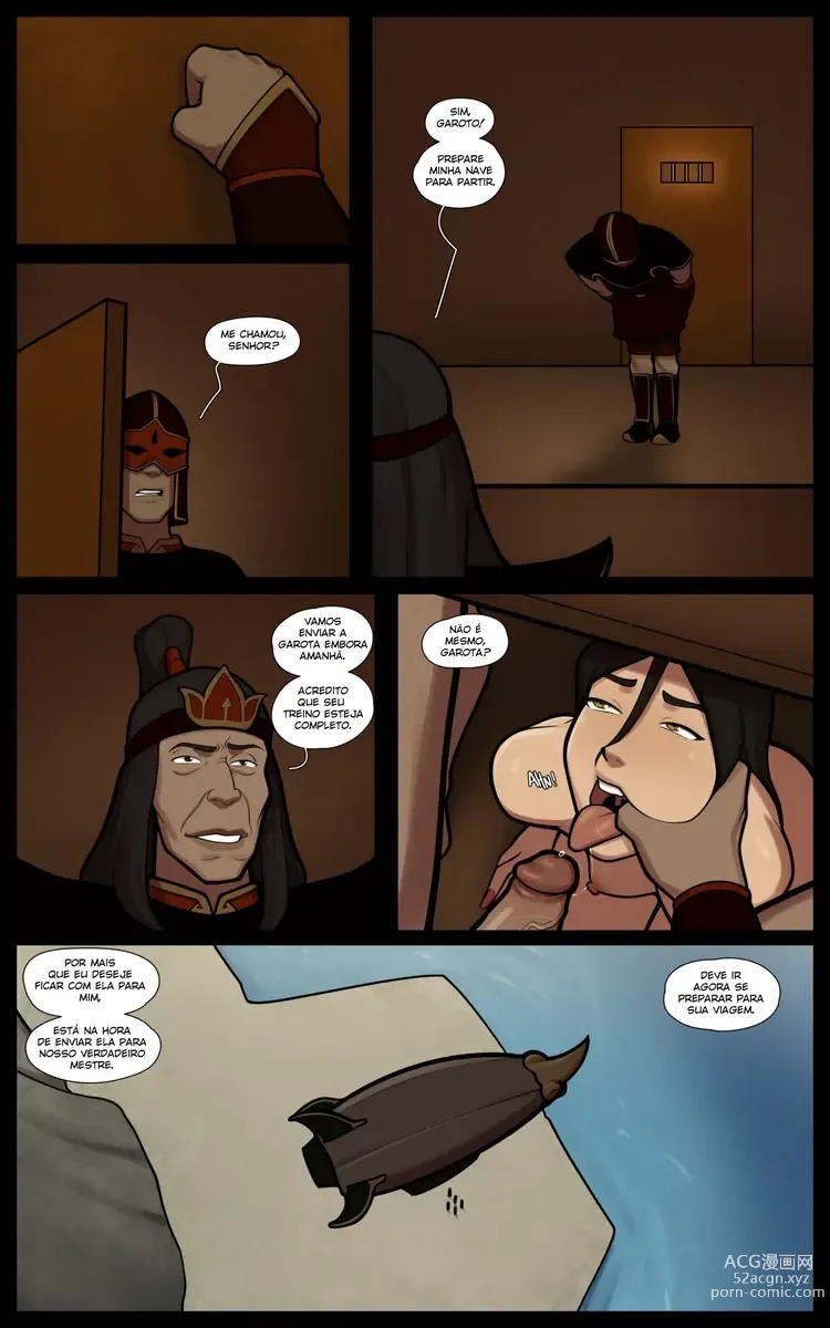 Page 35 of doujinshi Azula- the booling rock