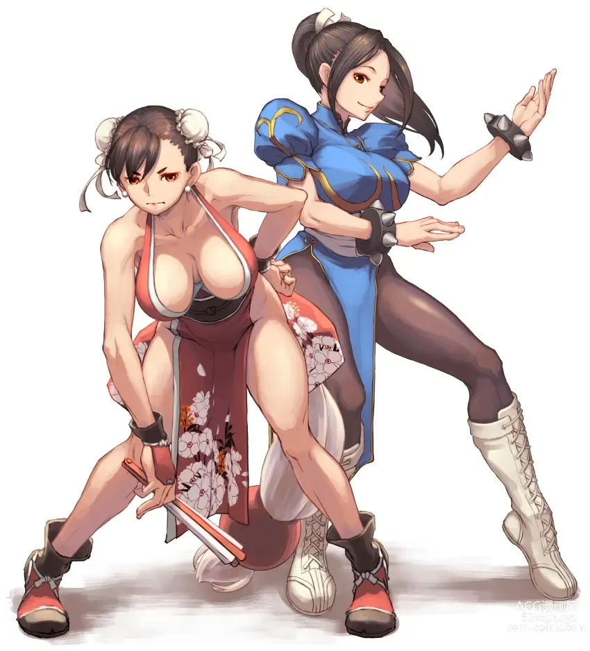 Page 3 of doujinshi Chun Li Vs Mai Shiranui Gallery