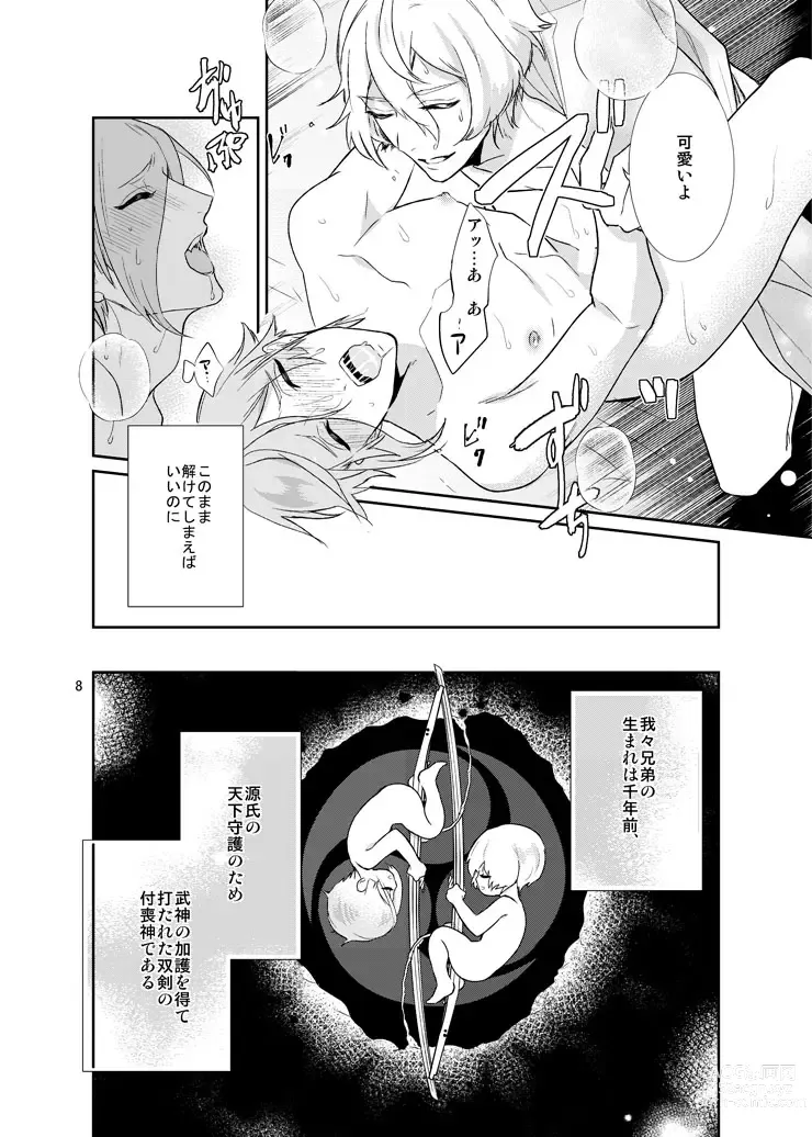 Page 6 of doujinshi Sen no Haru Urara