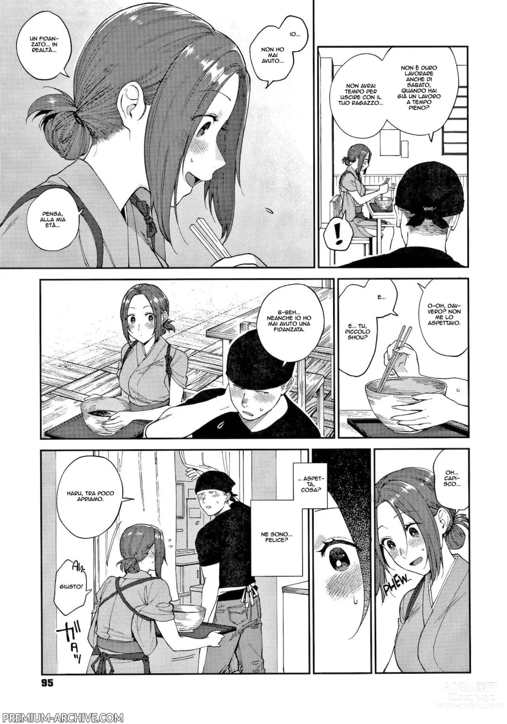 Page 3 of manga Il Ristorante di Soba di Haru