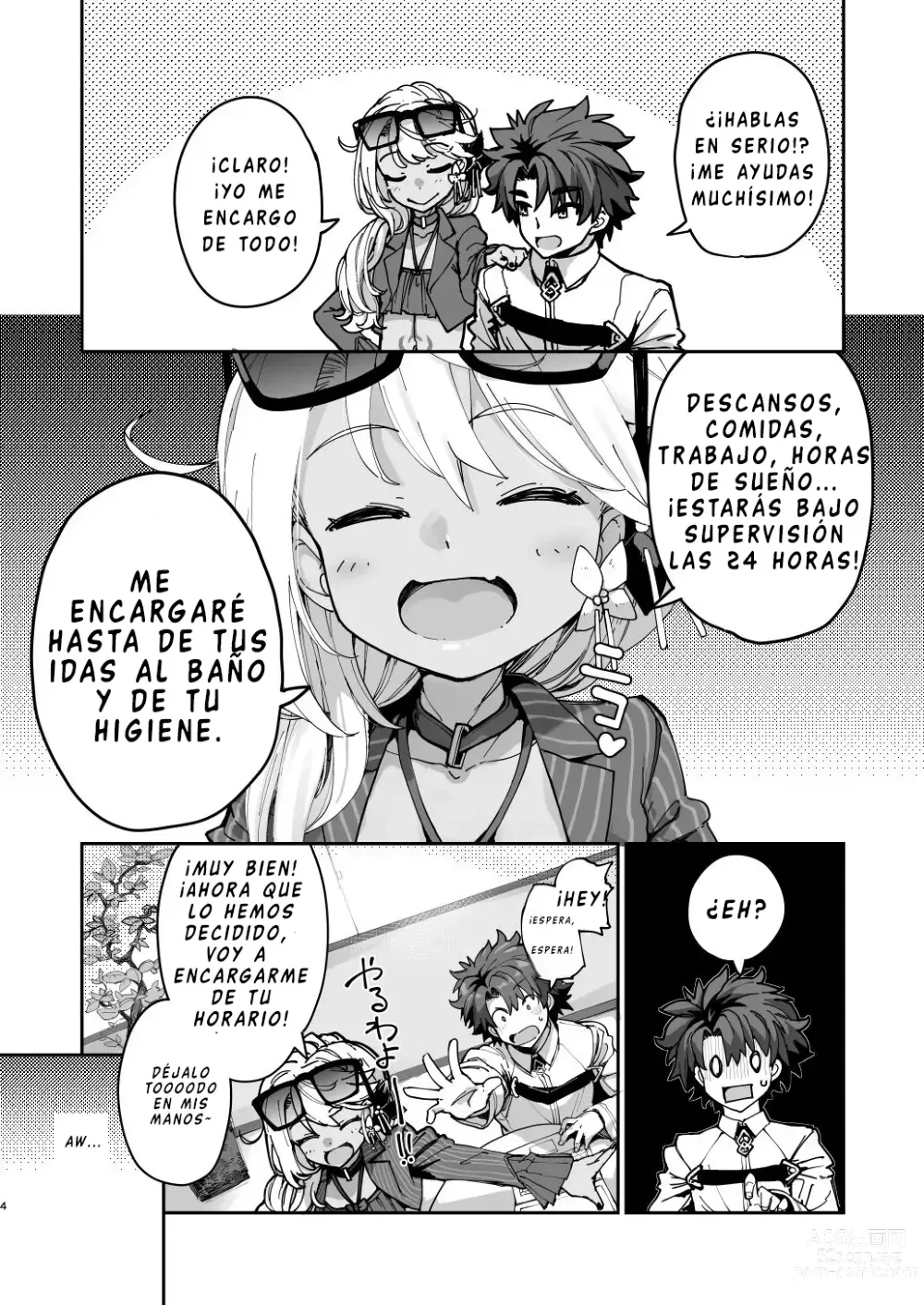 Page 3 of doujinshi Shasei Kanrisha Chloe