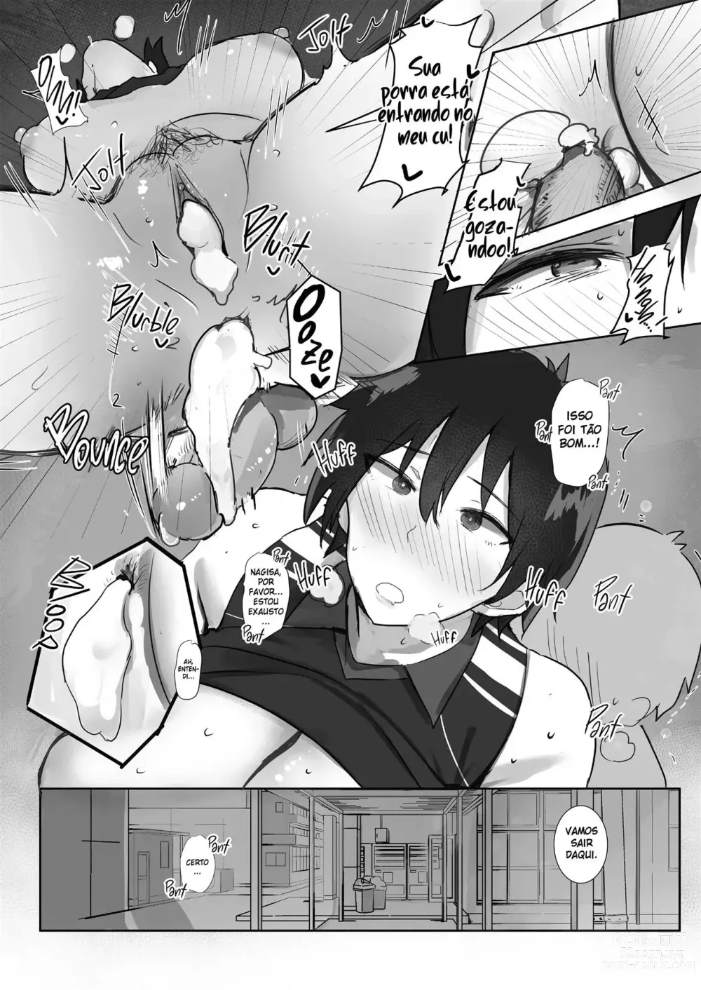 Page 23 of doujinshi Seiyoku ga egu sugimasu Nagisa senpai! !