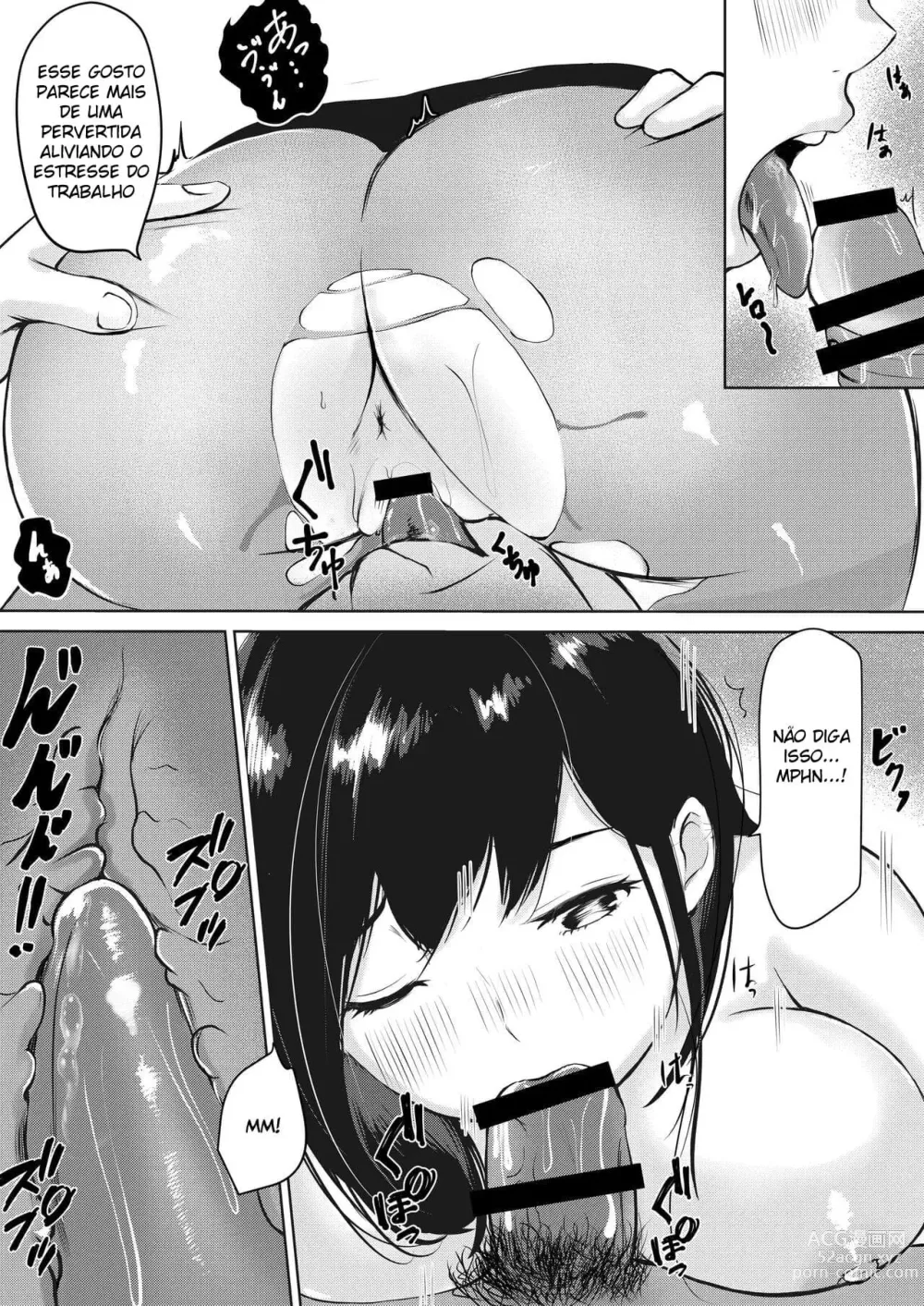 Page 23 of doujinshi A Senpai Séria faz Hora Extra Enquanto é Forçada a Gozar Até de Manhã