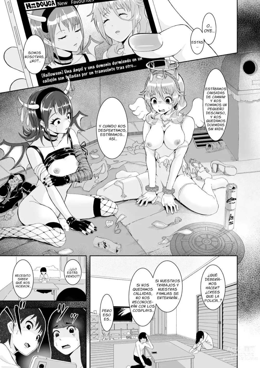 Page 2 of doujinshi Okinai Ko Halloween