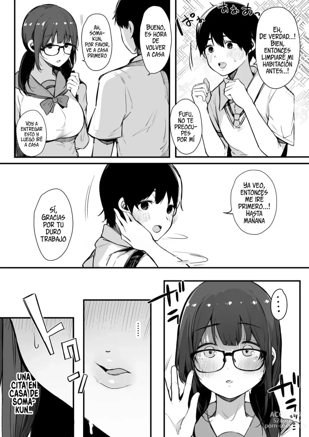 Page 8 of doujinshi Seiyoku Tsuyome no Kareshi Mochi Iinchou ga Otosareru made.