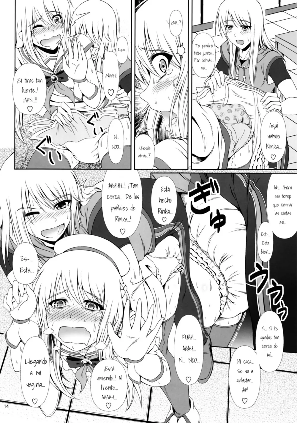 Page 13 of doujinshi SCANDALOUS -Haisetsu no Utahime- act.7