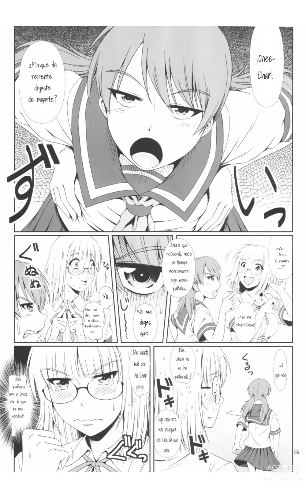 Page 4 of doujinshi Naisho Nano! -Haruhara-ke Sanshimai Monogatari- 3