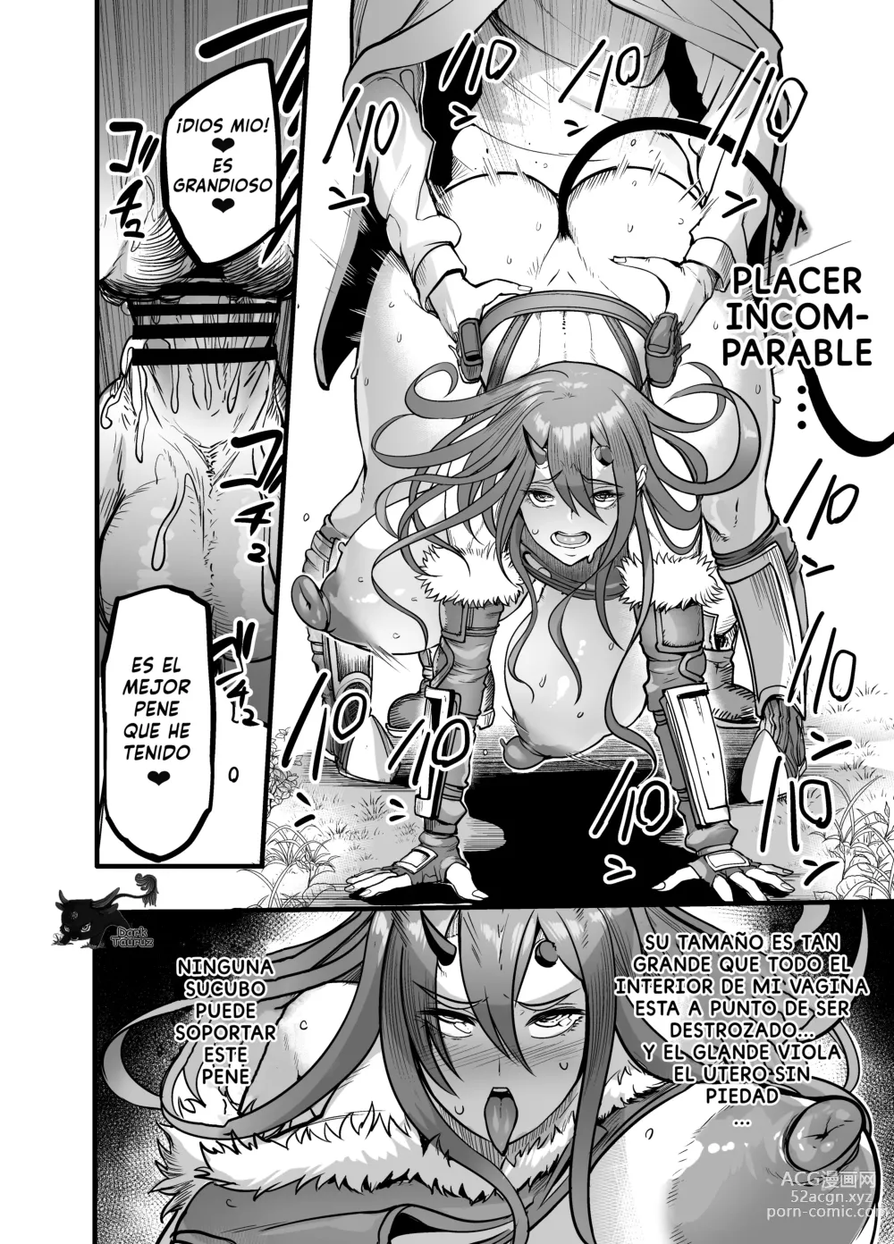 Page 19 of doujinshi ¡Bienvenidos! al Distrito de las Sucubos!!! 3 - La Excitante Cazadora de Bestias