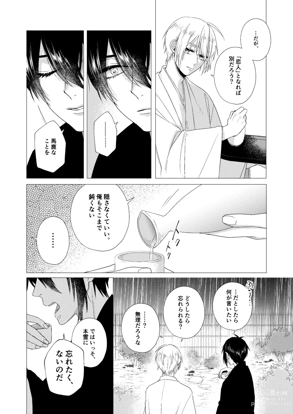 Page 12 of doujinshi Forget Me