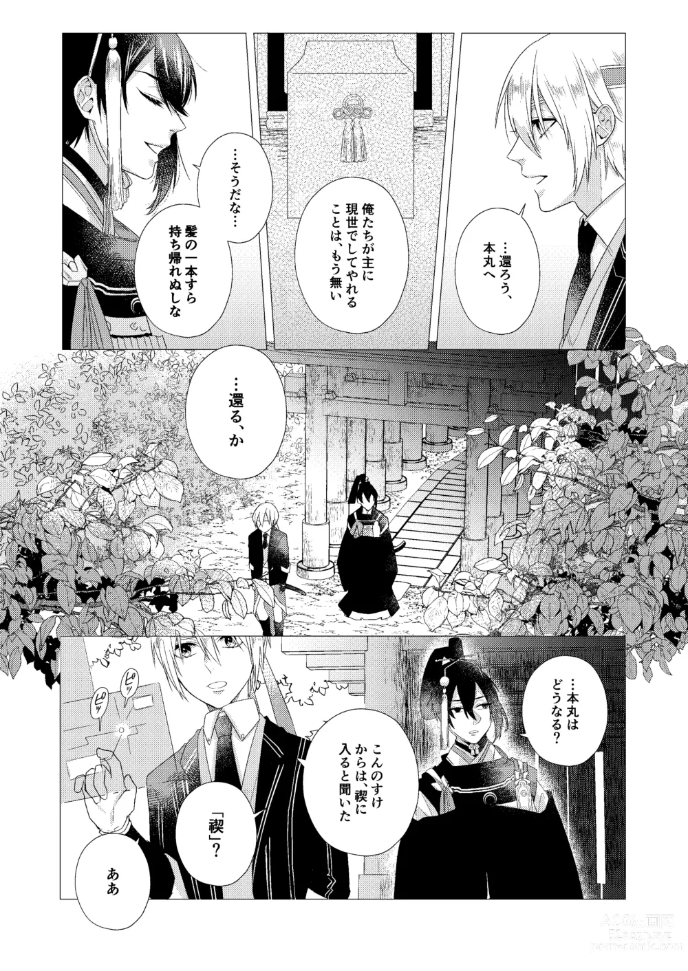 Page 6 of doujinshi Forget Me